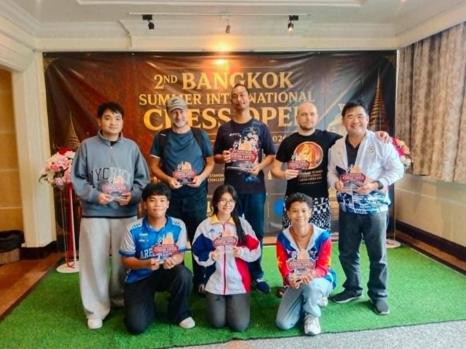 Guzman captures 2nd Bangkok Summer International Chess Open Standard Challenger title