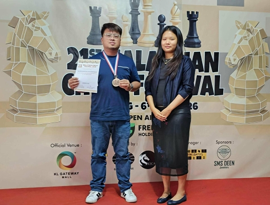 Recarte Tiauson ties for third in Malaysia chessfest
