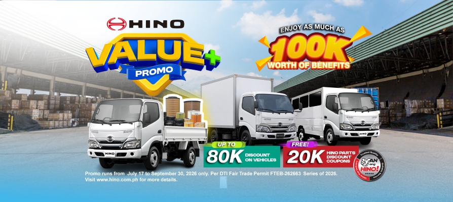 Hino Motors Philippines reinforces commitment to customer value through new VALUE+Promo